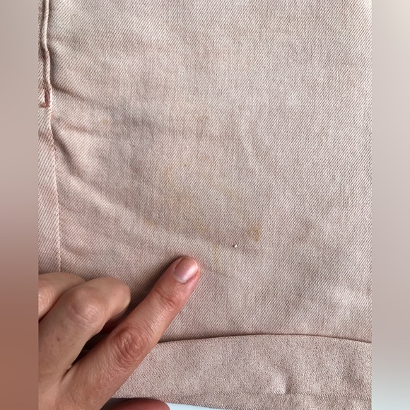 Mossimo denim Mid-rise Midi 10R/30R light pink women’s shorts - Picture 6 of 6